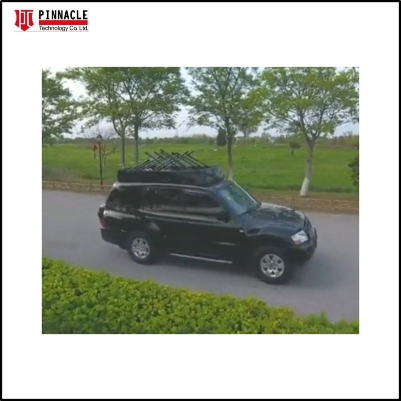 RCIED Digital Bomb Vehicle IED Jammer System 2100W 2G 3G 4G 5G WLAN GPS UHF VHF
