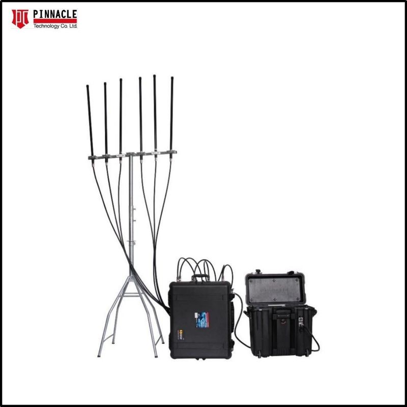 Portable Anti-Drone Counter UAV UAS Hochleistungs Drohne fPV Signal Störungssystem