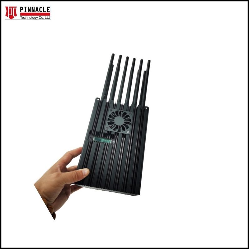 12 Antenne Handheld Signal Jammer Scrambler CDMA GSM PCS 3G LTE UHF VHF Fernbedienung