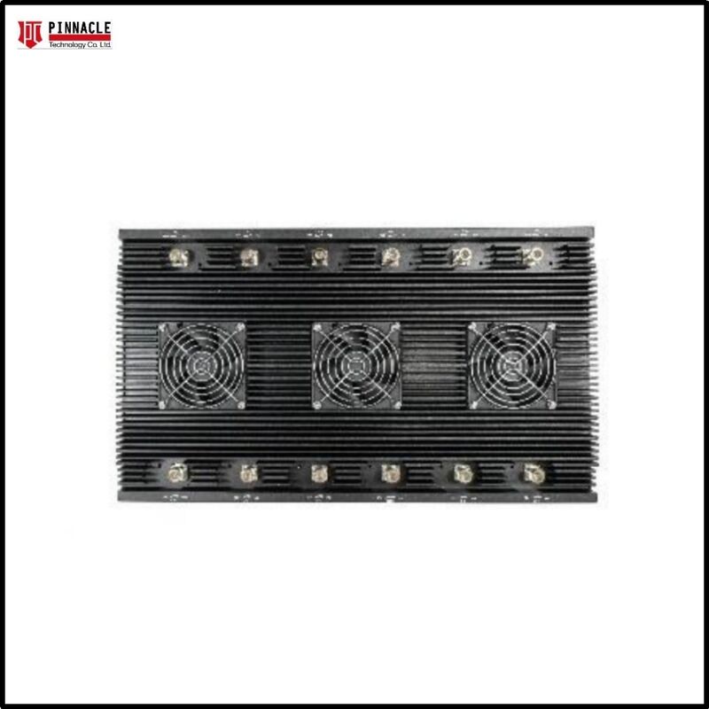 270W High-Power 12-Antenna Desktop Signal Jammer: Full Band 5G/4G/WiFi/GPS Defense System