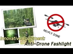 Gewehrform 8 Frequenzen UAVs/Drone Jammer interne Batterie bis 1,5 km