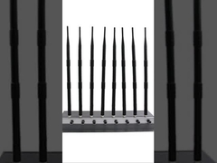 Leistungsstarker 8 Antennen-Jammer für Mobiltelefone GPS WiFi VHF UHF